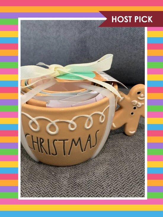 Rae Dunn Other - Rae Dunn Christmas Gingerbread Man Measuring Cups (NWT)